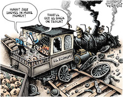 The national debt skyrocketed $4.96 trillion since Jan. 2020, so why are interest rates still relatively low?