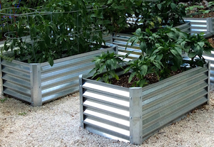 Metal garden beds