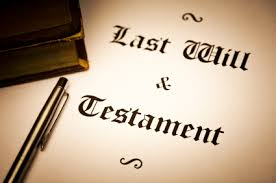 Will and testament